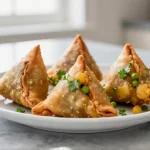 Rapeat ja kuohkeat samosat airfryerissa, täydellinen herkku juhliin tai arkeen.