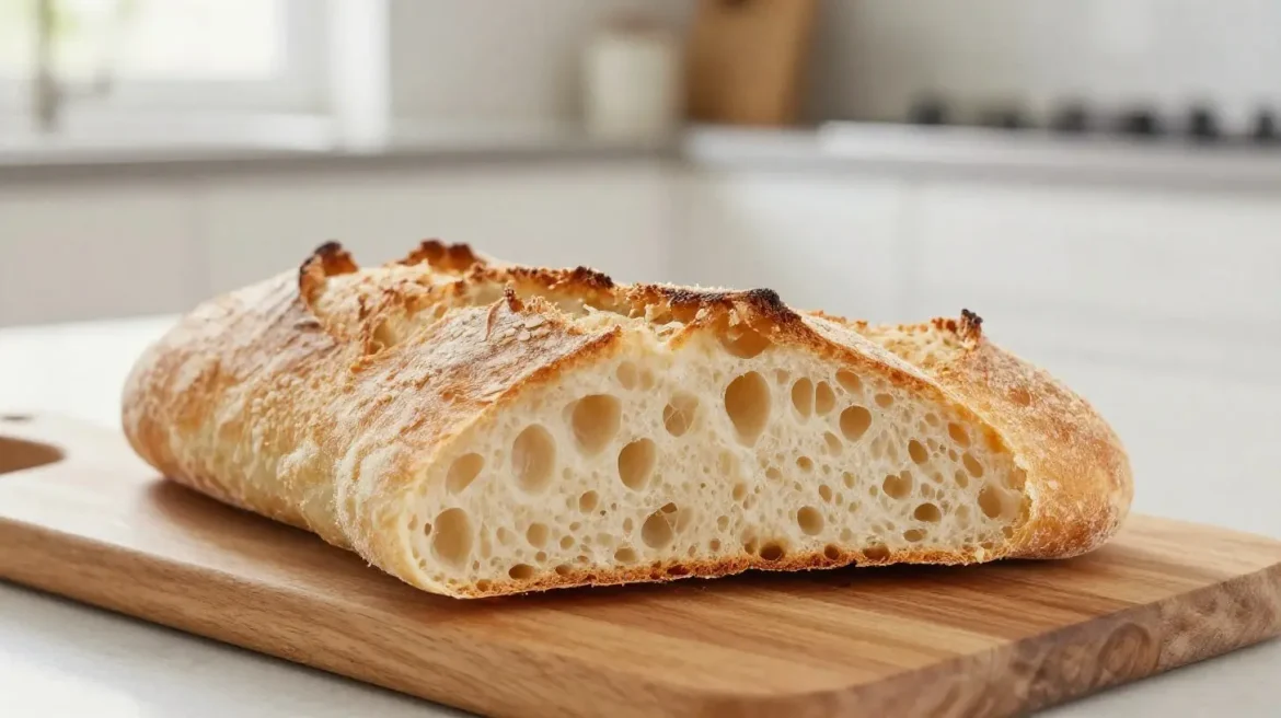 Airfryer ciabatta Kuohkea airfryer-ciabatta, joka valmistuu nopeasti ja helposti.