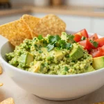 Maukas airfryer-tyylinen guacamole täydellinen dippikastike.