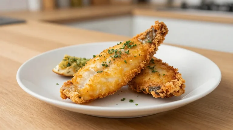 Airfryer hauki Herkullinen airfryer hauki rapealla pinnalla