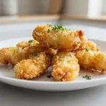 Kulho herkullisista airfryer nieriöistä, jotka ovat täydellinen valinta terveelliseen ateriaan.