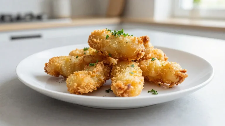Kulho herkullisista airfryer nieriöistä, jotka ovat täydellinen valinta terveelliseen ateriaan.