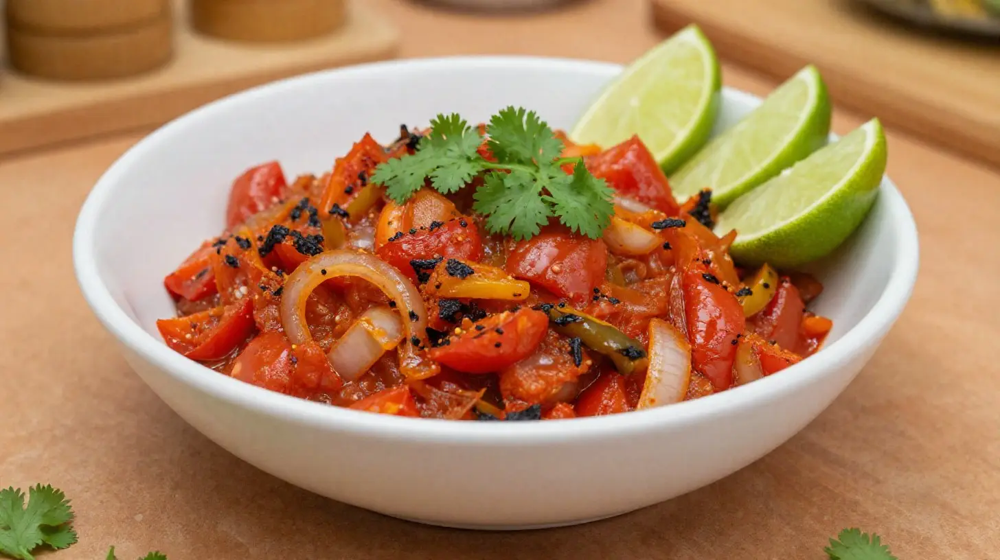 Ihana airfryer salsa, jossa on täydellinen makuyhdistelmä.