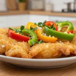 Helppo ja herkullinen airfryer uunimuna aamiainen, joka valmistuu nopeasti.