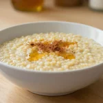 Maukas mannapuuro, valmistettu airfryerissa täydellisesti